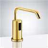 Fontana Gold Leo Automatic Soap Dispenser - Deck Mounted Commercial Liquid Foam Soap Dispenser